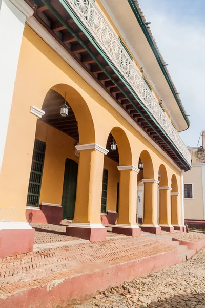 Edificio Del Museo Romántico Centro Trinidad Cuba — Foto de Stock