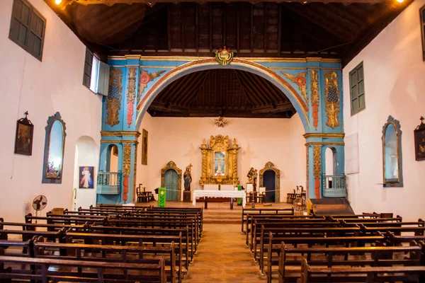 Sancti Spiritus Cuba Feb 2016 Interior Igreja Prefeito Paroquial Sancti — Fotografia de Stock