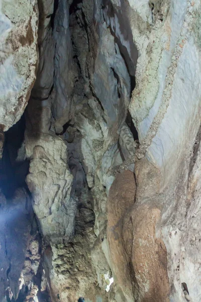 Grotta Cueva Del Indio Nel Parco Nazionale Vinales Cuba — Foto Stock