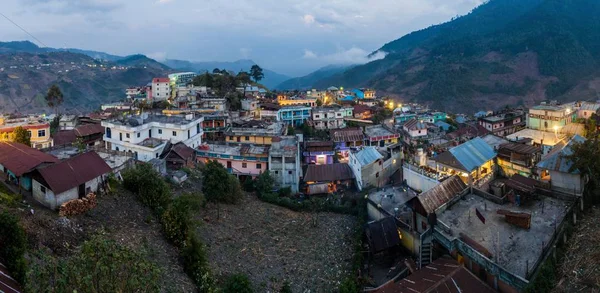 Panorama San Mateo Ixtatan Town, Guatemala