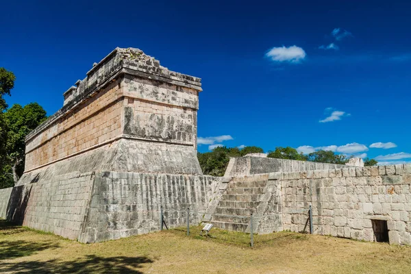 Gran Campo Juego Pelota Sitio Arqueológico Maya Chichén Itzá México — Foto de Stock