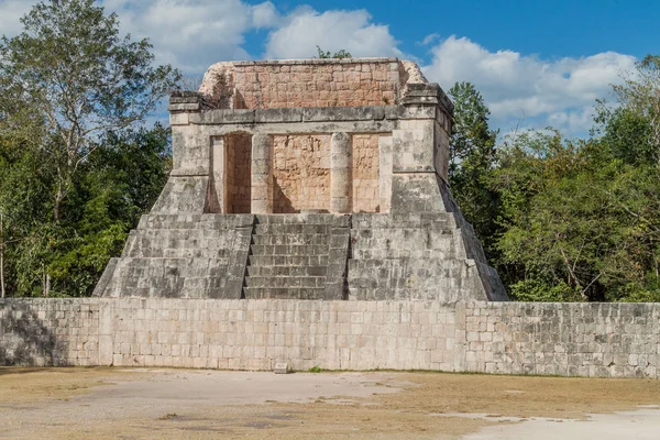 Grande Campo Gioco Nel Sito Archeologico Maya Chichen Itza Messico — Foto Stock