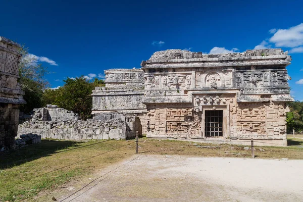 Edificio Chiamato Monastero Edificio Las Monjas Nell Antica Città Maya — Foto Stock