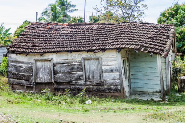 トリニダード キューバ近くバジェ インヘニオス渓谷コンダド村の小さな家 — ストック写真
