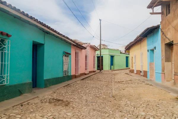 Rua Velha Centro Trinidad Cuba — Fotografia de Stock