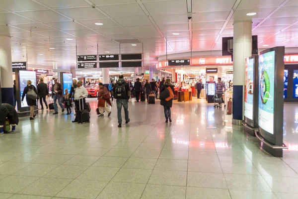 Мюнхен Германия 2016 Интерьер Ворот Терминала Аэропорта Мюнхена Германия — стоковое фото