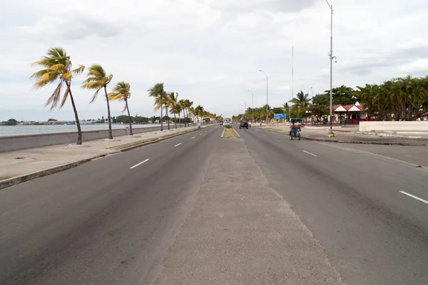 Cienfuegos Cuba Février 2016 Vue Malecon Promenade Bord Mer Cienfuegos — Photo