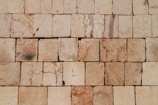 Detalle Muralla Del Palacio Del Gobernador Las Ruinas Antigua Ciudad — Foto de Stock