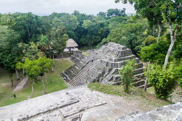 Yaxha Гватемала Березня 2016 Руїни Півночі Акрополь Археологічних Сайт Yaxha — стокове фото