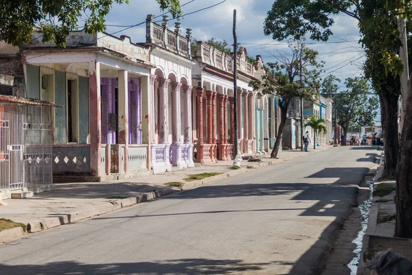 Las Tunas Cuba Ene 2016 Edificios Tradicionales Centro Las Tunas — Foto de Stock