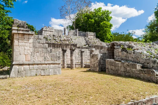 Antik Maya şehri Chichen Itza, Meksika heykel panelleri (Templo de los Retablos) Tapınağı