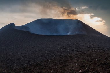 Krater Telica volkan, Nicaragua