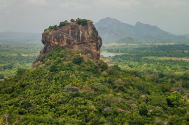 Görünüm Sigiriya aslan Rock, Sri Lanka