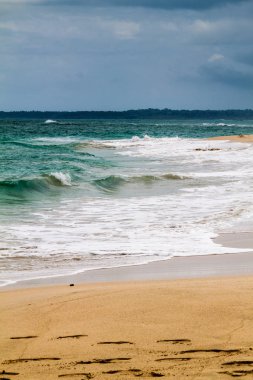 Isla Zapatilla Island, Bocas del Toro adalar, Panama parçası Beach