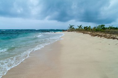Isla Zapatilla Island, Bocas del Toro adalar, Panama parçası Beach