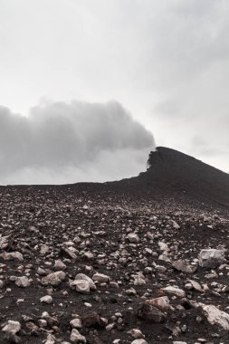 Krater Telica volkan, Nicaragua