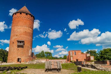 Görünüm Turaida Kalesi, Letonya