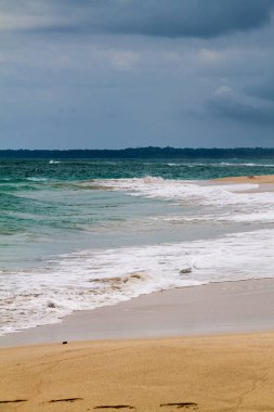 Isla Zapatilla Island, Bocas del Toro adalar, Panama parçası Beach