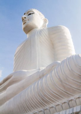 Bahiravokanda Vihara Buda heykeli Kandy, Sri Lanka
