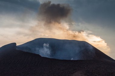 Krater Telica volkan, Nicaragua