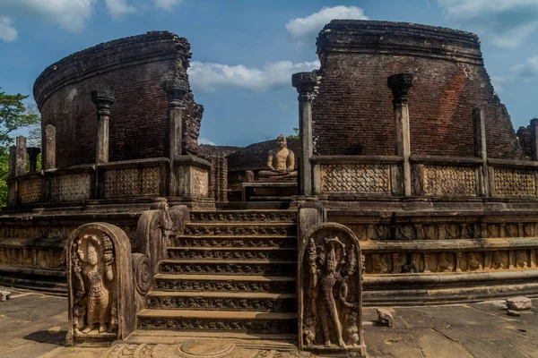 Vatadage Ancent Staden Polonnaruwa Sri Lanka — Stockfoto