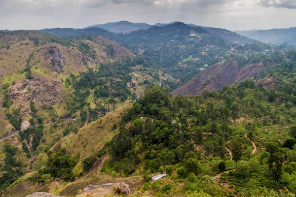 Montagnes Près Ella Sri Lanka — Photo