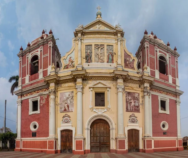 Calvario Kirche Leon Nicaragua — Stockfoto