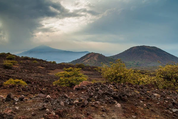 Landscape Surrounding Telica Volcano Nicaragua — Stock Photo, Image