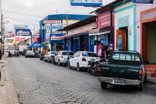 Esteli Нікарагуа Квітня 2016 Вид Вулиці Esteli — стокове фото