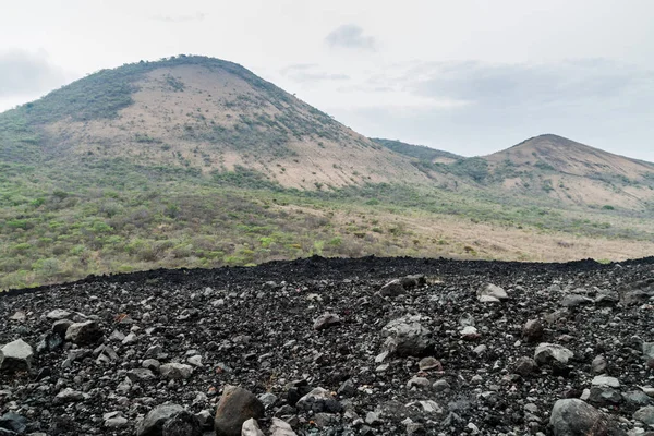 Cerro Néger Vulkán Nicaragua Vulkáni Anyag — Stock Fotó
