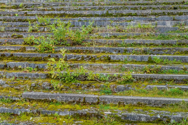 Ruined Stairs Old Soviet Sports Cultural Complex Linnahall Tallinn Estonia — Stock Photo, Image