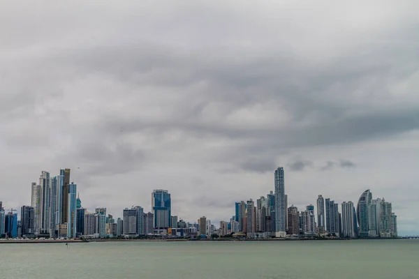 Skyline Ciudad Panamá Fondo —  Fotos de Stock