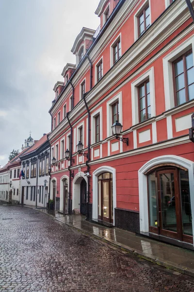 Rua Coberta Centro Vilnius Lituânia — Fotografia de Stock