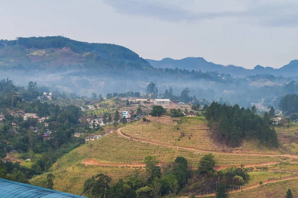 sri Lanka dağlarının manzarası