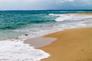 Isla Zapatilla Island, Bocas del Toro adalar, Panama parçası Beach