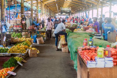 Kendi kendine çalışan Pazar Colombo, Sri Lanka, Colombo, Sri Lanka - 26 Temmuz 2016: Federasyonu