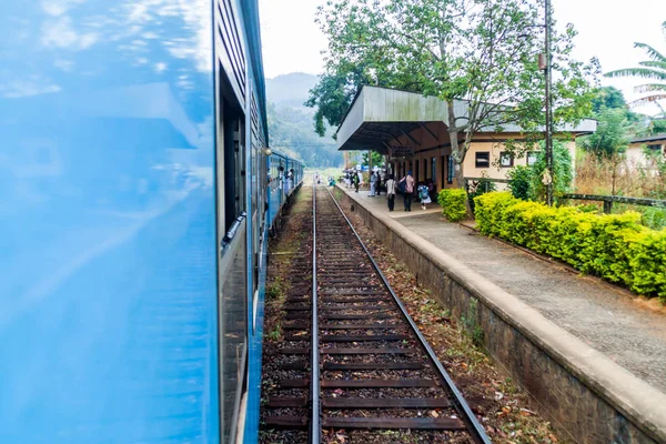 脚跟欧亚 斯里兰卡 2016年7月15日 铁路站在脚跟欧亚村 — 图库照片