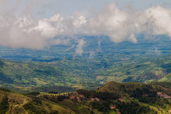 Paisaje Las Montañas Panamá Reserva Forestal Fortuna — Foto de Stock