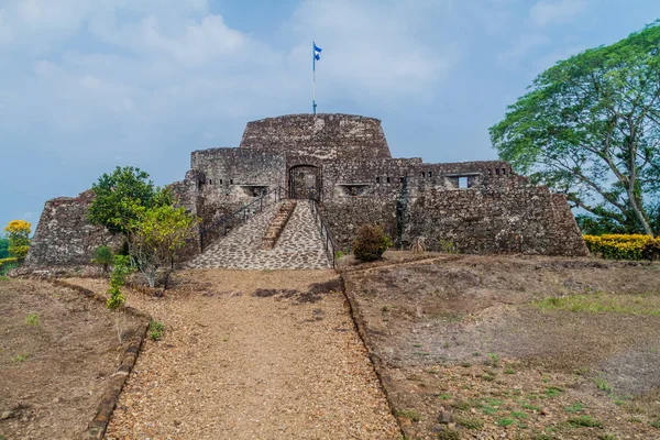 Kale Immaculate Conception köyün Ell Castillo, San Juan Nehri, Nicaragua