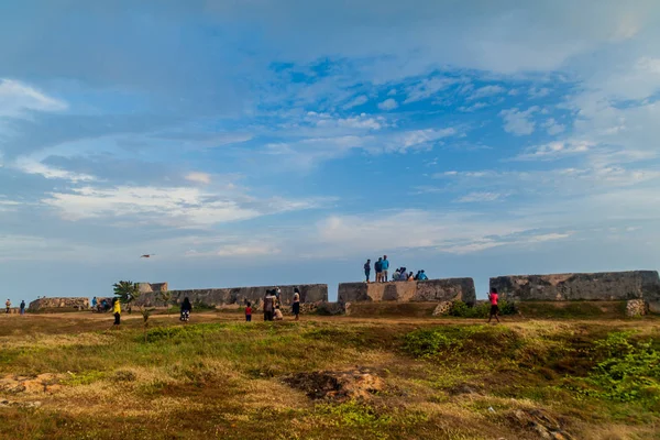 Galle Sri Lanka July 2016 Fortification Sea Walls Galle Fort — Stock Photo, Image