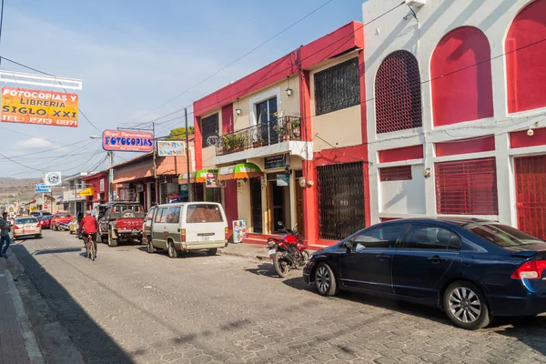 Esteli Нікарагуа Квітня 2016 Вид Вулиці Esteli — стокове фото