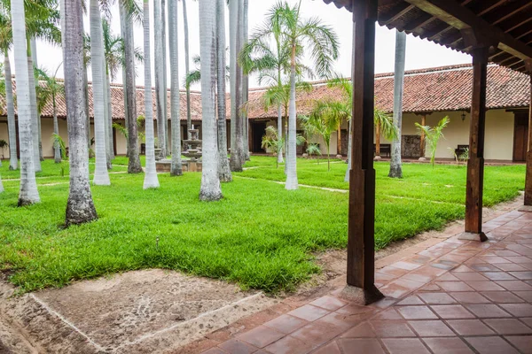 Kreuzgang Des San Francisco Klosters Granada Nicaragua — Stockfoto