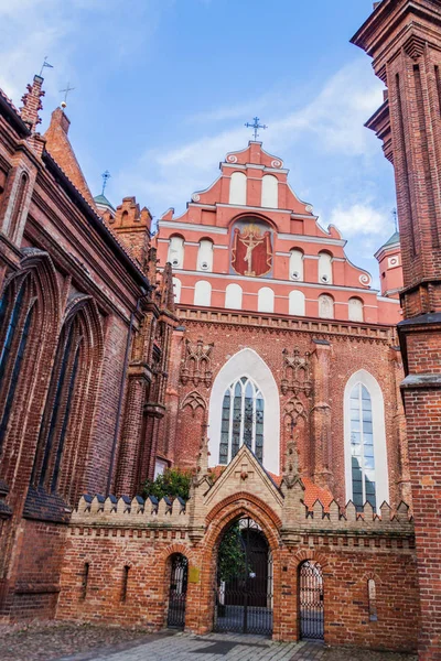 Aziz Anne'nin kilise Vilnius, Litvanya.