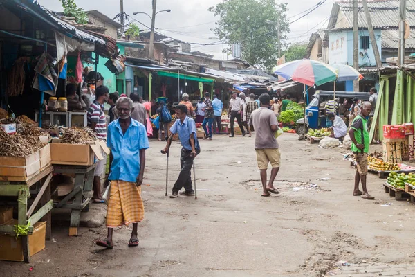 Colombo Sri Lanka Lipca 2016 Widok Manning Rynku Colombo Sri — Zdjęcie stockowe