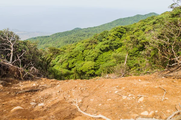 Landslide Maderas Volcano Ometepe Island Nicaragua — Stock Photo, Image