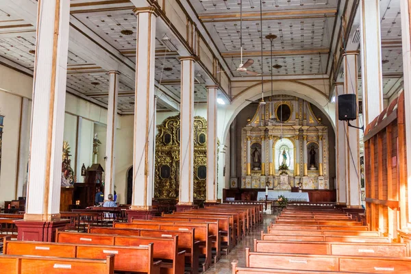Leon Nicaragua April 2016 Innenraum Der Kirche Von San Francisco — Stockfoto