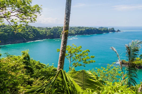 Wybrzeżu Oceanu Parku Narodowym Manuel Antonio Kostaryka — Zdjęcie stockowe