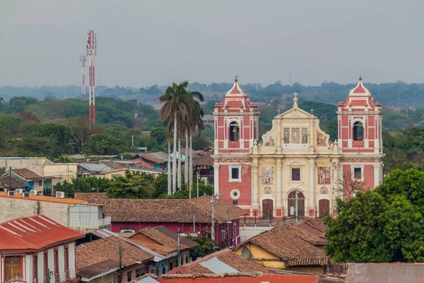 Calvario Church Leon Nicaragua — Stock Photo, Image