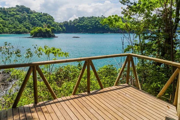 Vyhlídková Plošina Národní Park Manuel Antonio Costa Rica — Stock fotografie