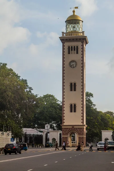 Colombo Sri Lanka Luglio 2016 Torre Dell Orologio Colombo — Foto Stock